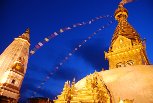 Il tempio Swayambhunath