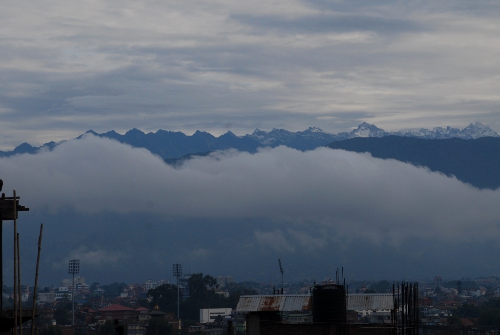 L’Himalaya visto da Kathmandu