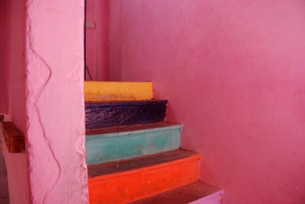 Jaipur è detta anche la "città rosa"